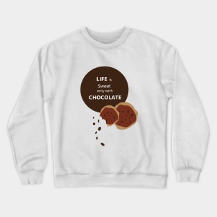 Chocolate Crewneck Sweatshirt